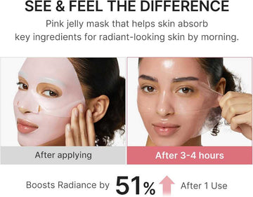 Medicube pink collagen jelly gel mask
